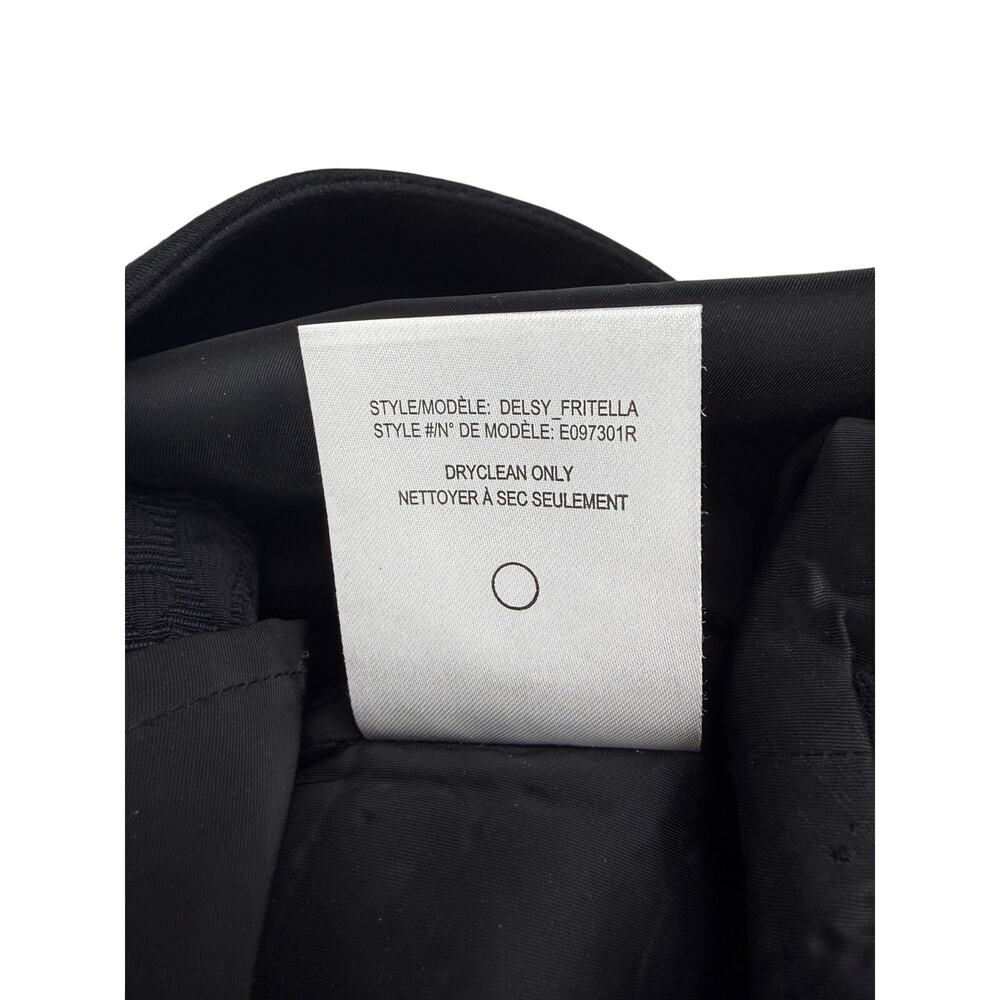 THEORY Delsy Fritella Textured Moto Mini Skirt Size 2 - Picture 6 of 6